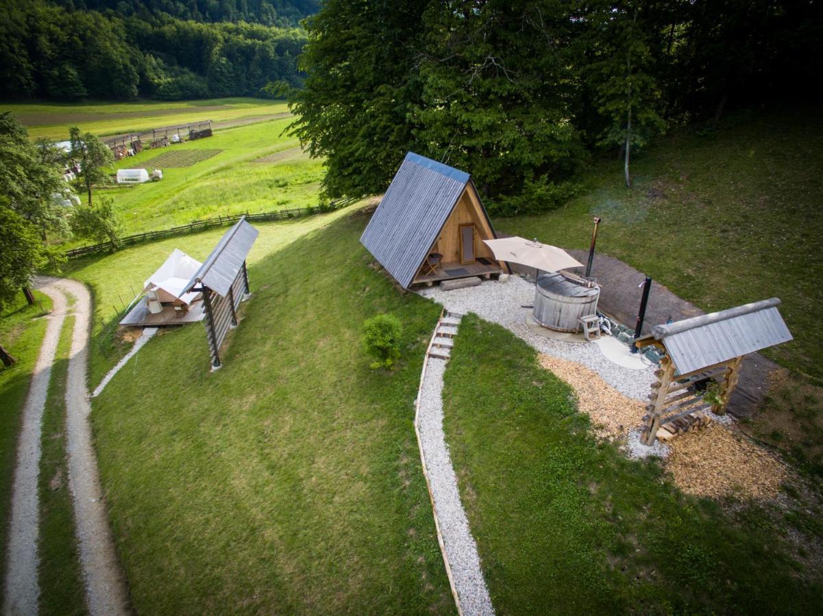 Puzman Farm Glamping Villa Radovljica Eksteriør billede
