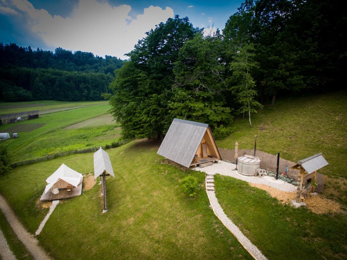 Puzman Farm Glamping Villa Radovljica Eksteriør billede