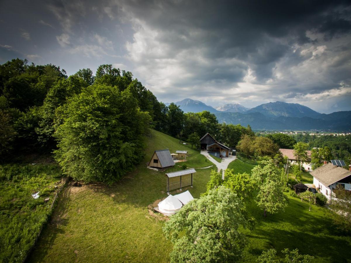 Puzman Farm Glamping Villa Radovljica Eksteriør billede