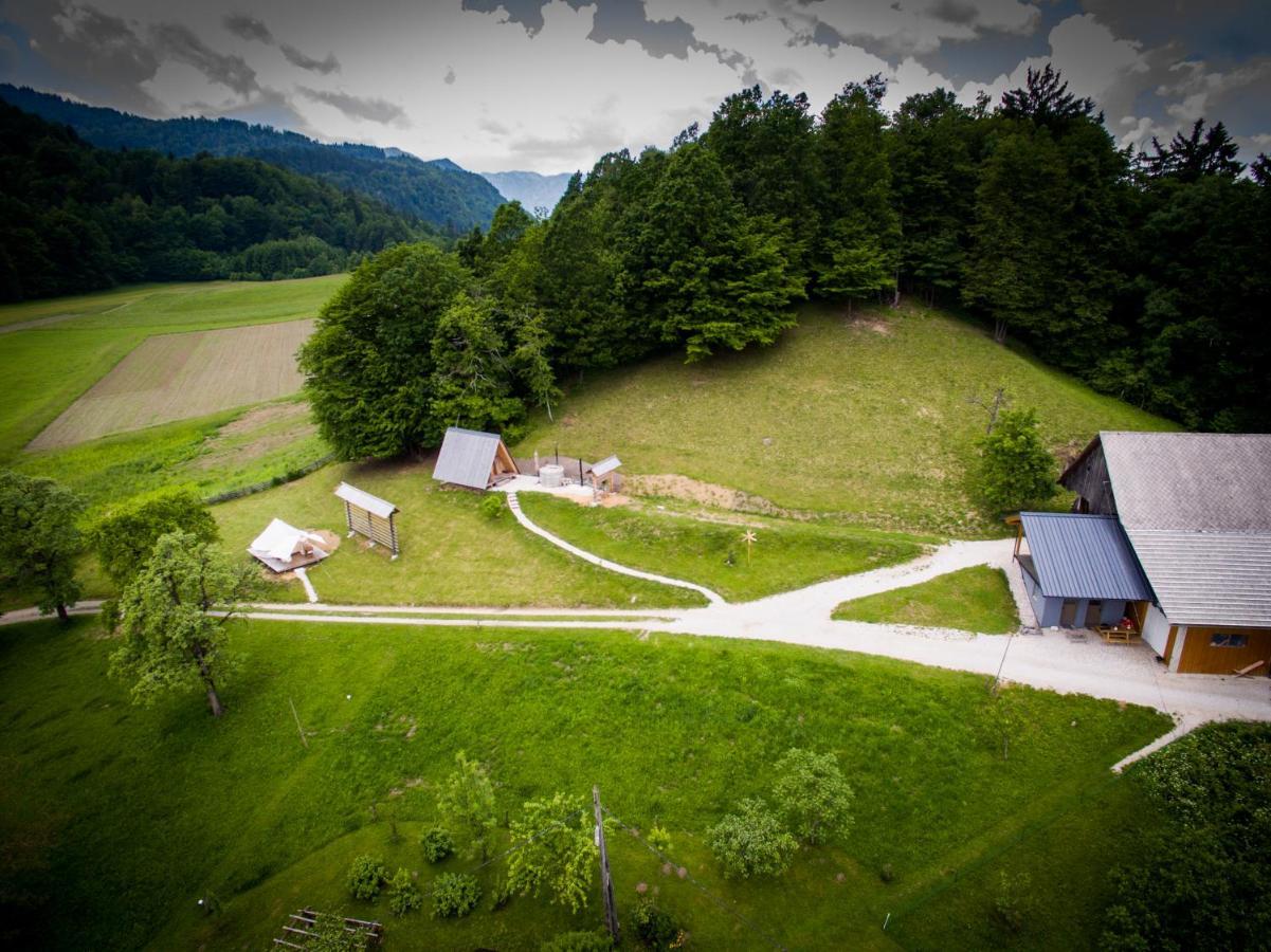 Puzman Farm Glamping Villa Radovljica Eksteriør billede