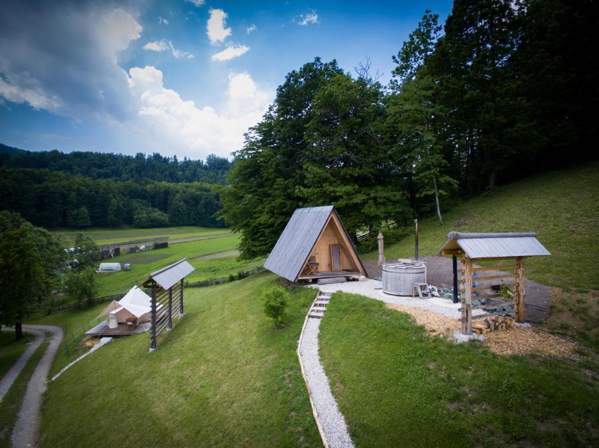 Puzman Farm Glamping Villa Radovljica Eksteriør billede