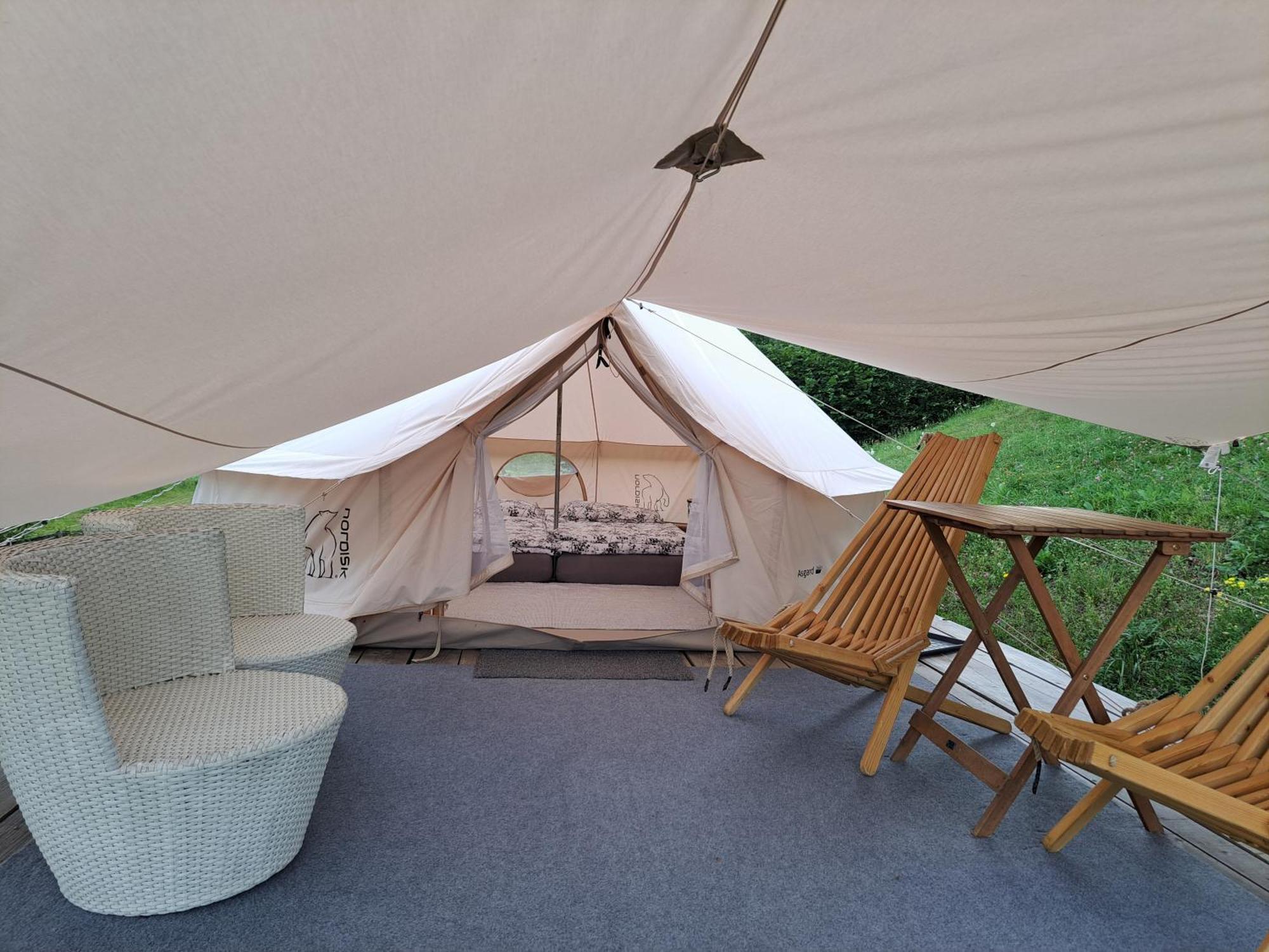 Puzman Farm Glamping Villa Radovljica Eksteriør billede