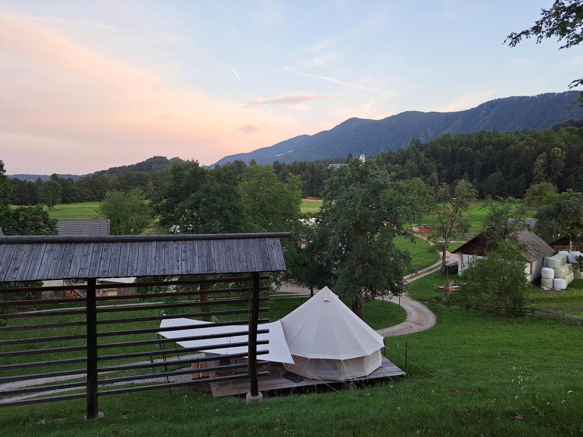 Puzman Farm Glamping Villa Radovljica Eksteriør billede